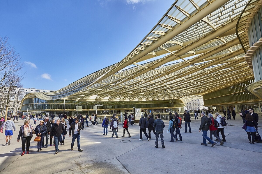 Les Halles de Paris au début du 20ème siècle