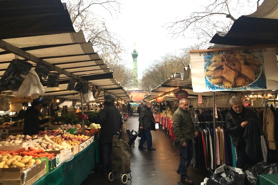 marché Bastille - le Marais