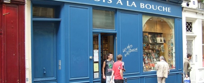 librairie Les Mots à la bouche gay Marais