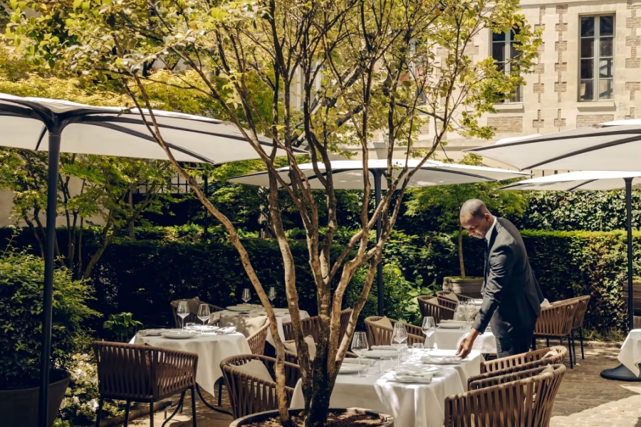 restaurant rooftop Marais Paris